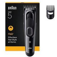 Braun Hair Clipper Series 5,2 Styling Tools, Lifetime Sharp Blade, 9 Lengths, Hc5510, Black