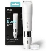 Braun Body Mini Trimmer Bs1000, Electric Body Hair Removal For Women And Men