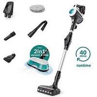 Bosch Unlimited 7 Bcs71Hyggb 40 Mins Runtime, Aqua Cordless Vacuum & Mop - Black