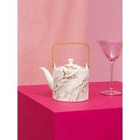 Interiors By Premier Marble Luxe Teapot