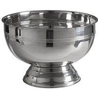 Interiors By Premier Ankara Silver Champagne Bowl