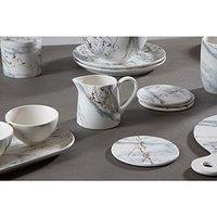 Interiors By Premier Marble Luxe Sugar Pot And Creamer
