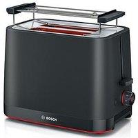 Bosch Mymoment Tat3M123Gb Infuse 2 Slot Toaster - Black