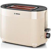 Bosch Mymoment Tat2M127Gb Delight 2 Slot Toaster - Cream