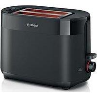 Bosch Mymoment Tat2M123Gb Delight 2 Slot Toaster - Black