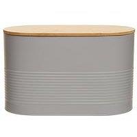 Interiors By Premier Alton Grey Bread Bin