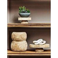 Interiors By Premier Arlo Natural Wooden Vase