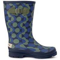 Regatta Womens Orla Kiely Mid Length Wellies - Blue