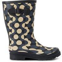 Regatta Womens Orla Kiely Mid Length Wellies - Green