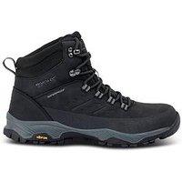 Regatta Mens Blake Mid Walking Boots - Black