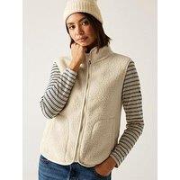 Regatta Womens Frankie Borg Gilet - Cream