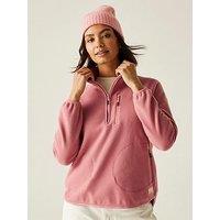 Regatta Womens Frankie 1/2 Zip Fleece - Pink