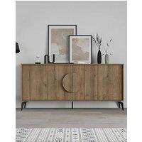 Decortie Gora Large Sideboard - Dark Oak