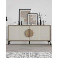 Decortie Gora Large Sideboard - Oak/Sandstone