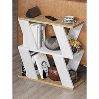 Decortie Lazena Sofa Side Table - Oak/White