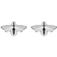 Olivia Burton Honey Bee Stainless Steel Stud Earrings - Silver