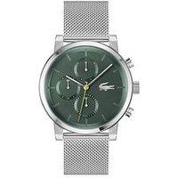 Lacoste Mens Replay Multifunction Stainless Steel Watch - Silver