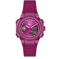 Lacoste Ladies Lc33 Raspberry Analog-Digital Watch