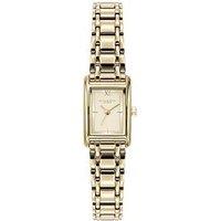 Olivia Burton 16X24Mm Petit Grove Light Gold Ip Watch