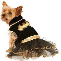 Batman Batgirl Tutu Dress Pet Fancy Dress - Medium