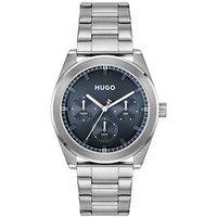 Hugo Gents Hugo #Bright Sport Stainless Steel Bracelet Watch