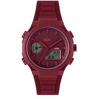 Lacoste Men'S Lc33 Red Analog-Digital Watch