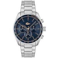 Lacoste Men'S Boston Stainless Steel Chronograph Watch