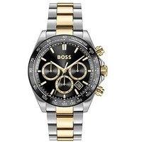 Boss Gents Hero 2-Tone Bracelet Watch - Multi