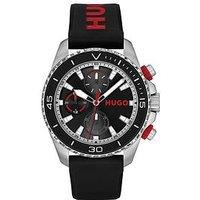 Hugo Gents Hugo #Dive Stainless Steel Silicone Strap Watch