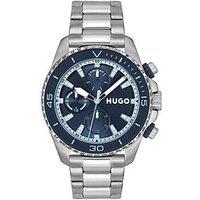 Hugo Gents #Dive Stainless Steel Bracelet Watch With Blue Dial