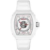 Hugo Gents Hugo #Icon White Silicone Strap Watch