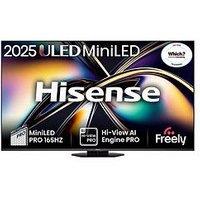 Hisense 100" 100U8Qtuk Miniled 165Hz Smart Ai Tv With Freely