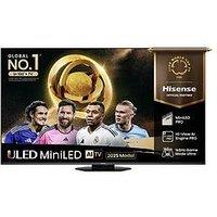 Hisense 65" 65U8Qtuk Miniled 165Hz Smart Ai Tv With Freely