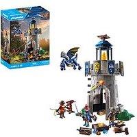 Playmobil 71483 Knights Of Novelmore: Knight'S Tower With Blacksmith And Dragon