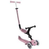 Globber Go Up Active Lights Scooter - Berry