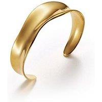 Katie Loxton Molten Luxe Bangle , Gold Coated , 5Cm X 6.4Cm X 2Cm