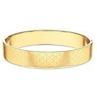 Calvin Klein Women'S Ck Iconic Essentials Plated Bangle - Gold
