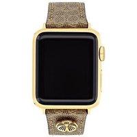 Coach Ladies Signature Canvas Apple Watch Strap