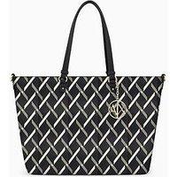 Armani Exchange Shopping Bag - Black