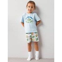 The Very Collection Toy Story Alien Good Vibes Shortie Pyjama - Blue