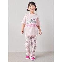 The Very Collection Hello Kitty And Friends T-Shirt And Legging Set - Pink