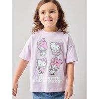 The Very Collection Hello Kitty And Friends T-Shirt - Purple