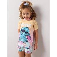 The Very Collection Stitch Rash Vest And Short Scrunchie Set - Orange