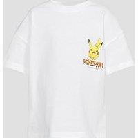 The Very Collection Pokemon Back Print T-Shirt - White