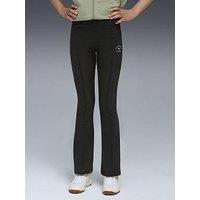 Puma Junior Girls Class High-Waist Flared Leggings G - Black