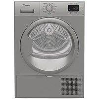 Indesit C Ysd 82D Ss Uk 8Kg Heat Pump Tumble Dryer With Steam Technology - Silver