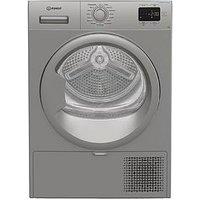 Indesit C Yd 92D Ss Uk 9Kg Heat Pump Tumble Dryer With Steam Technology - Silver
