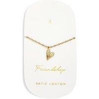 Katie Loxton Friendship , Heart Bracelet , Gold Coated , Bracelet , 18Cm + 3Cm Extender