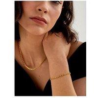 Katie Loxton Grecian Link Bracelet , Gold Coated , 18Cm + 3Cm Extender