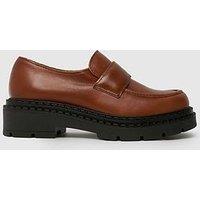 Schuh Lawson Leather Loafer - Light Brown